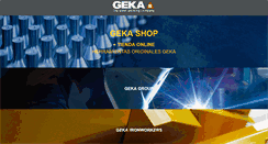 Desktop Screenshot of geka-group.es