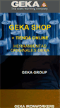 Mobile Screenshot of geka-group.es